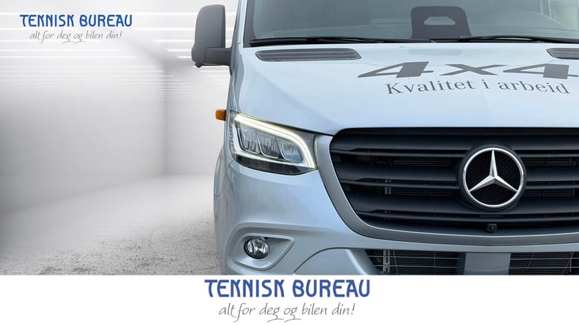 Bilde 4 av Mercedes-Benz Sprinter 319 CDI 4x4 Panel Van 190 HK. 3 seter, led , Navigasjon, cruise, ryggekamera