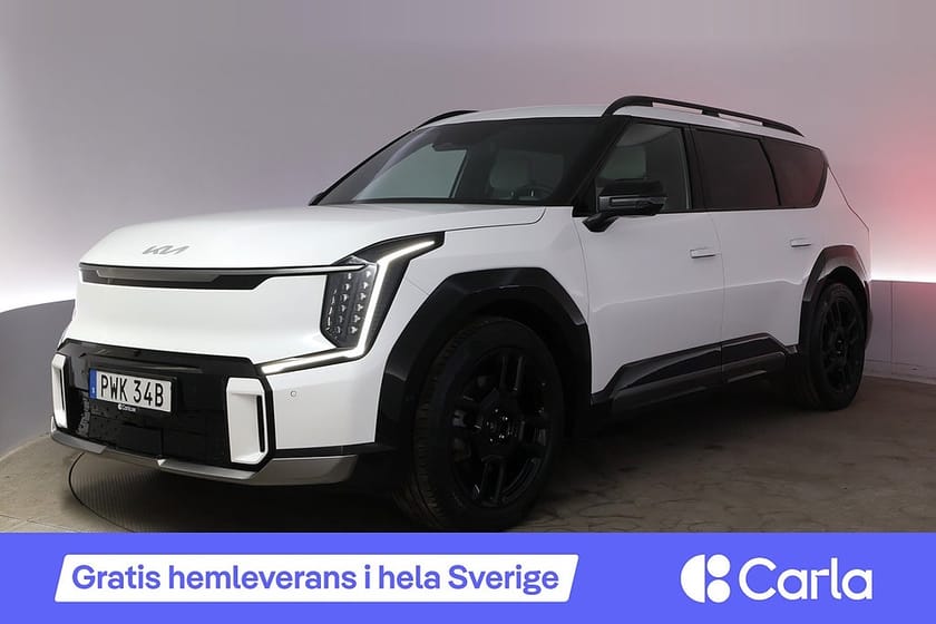 Bild 1 av Kia EV9 AWD GT Line Pano Elstol 7-sits Meridian V-hjul