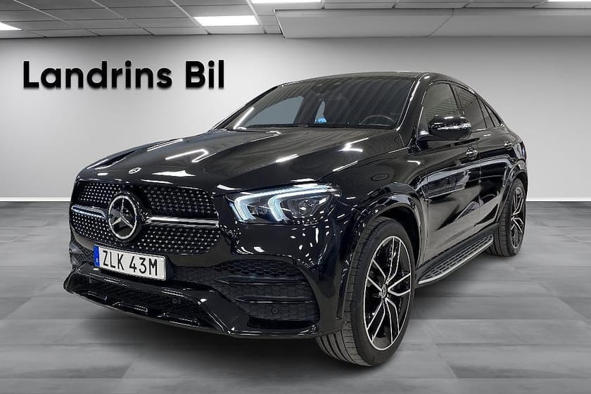 Bild 1 av Mercedes-Benz GLE 350 de 4MATIC Coupé AMG Pano HUD MOMS