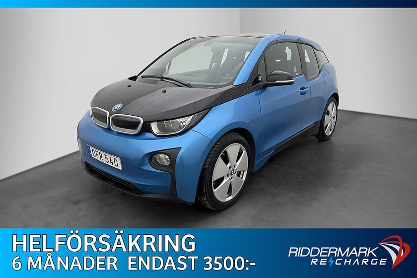 Bild 1 av BMW i3 94 Ah 170hk Comfort Värmepump P-Sensorer Farthållare