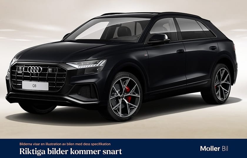 Bild 1 av Audi Q8 50 TDI quattro 286hk Pano/HUD/B&O/22''/HD Matrix