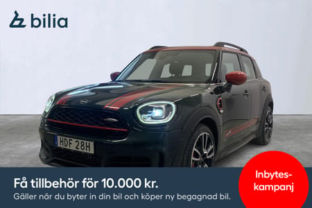 MINI Countryman John Cooper Works All 4 V-hjul/Skinn/Panorama