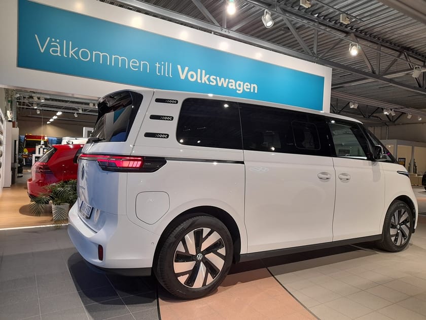 Bild 3 av Volkswagen ID. Buzz LWB PRO 7-SEATS LÅNG ELMOTOR 210 KW
