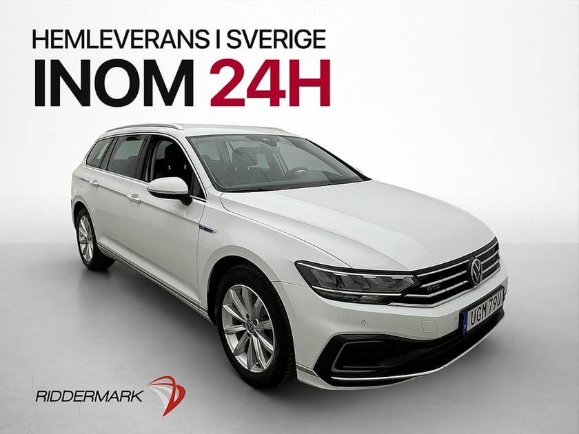Bild 1 av Volkswagen Passat Sportscombi GTE 218hk P-Värm P-Sensorer CarPlay Navi