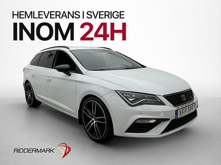 SEAT León Cupra ST 2.0 TSI 4Drive 300hk BEATS Cockpit Kamera