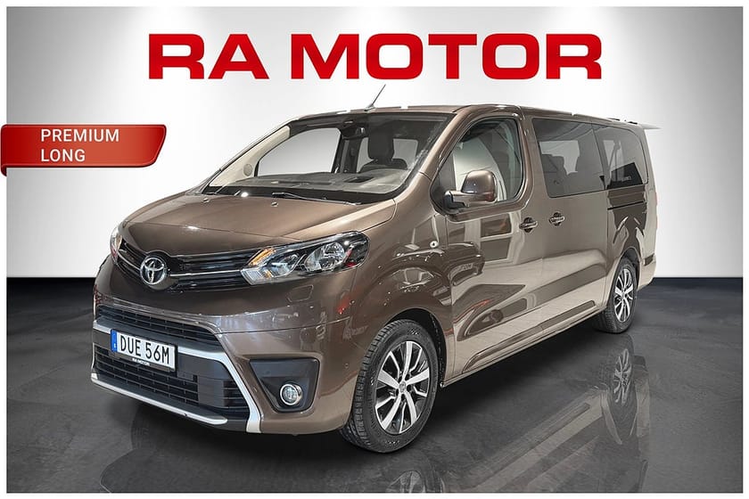 Bild 1 av Toyota Proace Verso 2.0 177hk Premium 8-sits Teknikpkt Skinn Drag Nav B-Kam