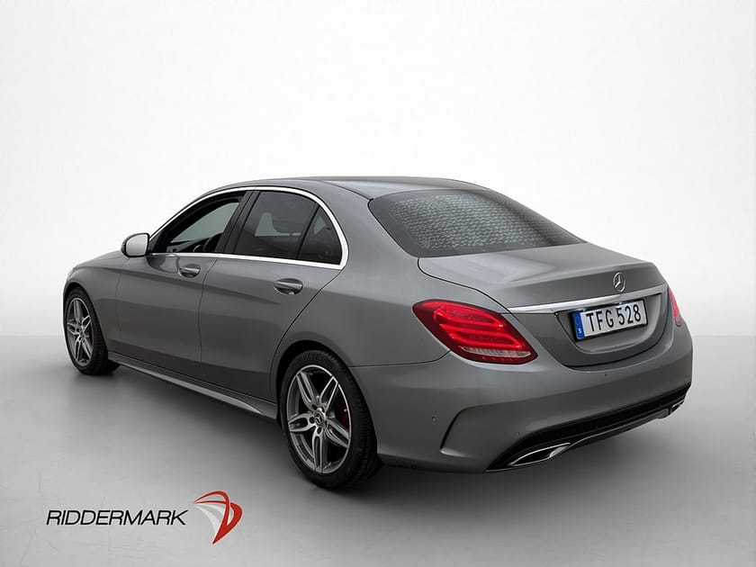 Bild 4 av Mercedes-Benz C 220 d 170hk AMG Line Burmester Skinn