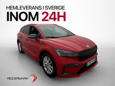 Škoda Enyaq iV 80 Skoda 204hk Sportline 360 Navi CarPlay Ambient Drag