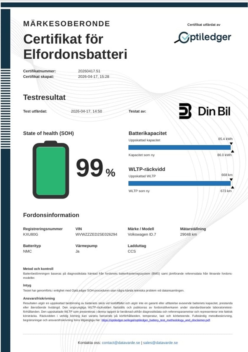 Bild 2 av Volkswagen ID.7 Pro S Tourer Edition Räntekampanj