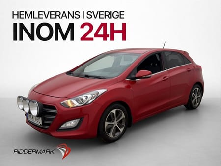 Hyundai i30 1.6 GDI 135hk Comfort M&K-Värmare Kamera Navi