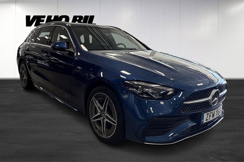Bild 2 av Mercedes-Benz C 300 T e C300 AMG Line, Drag, Minnespaket, Burmester, Carplay