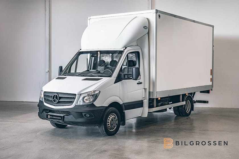 Bild 1 av Mercedes-Benz Sprinter 519 BlueTEC Chassi Cab Enkelhytt 3.0 V6 Bakgavellyft MOMS