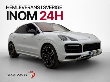 Porsche Cayenne E-Hybrid Coupé Platinum Pano BOSE Luftfjäd