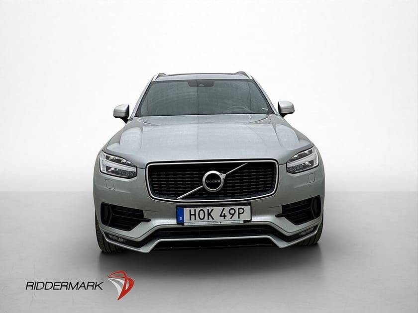 Bild 2 av Volvo XC90 D5 AWD R-Design 7-Sits Pano H/K VOC HUD BLIS Drag