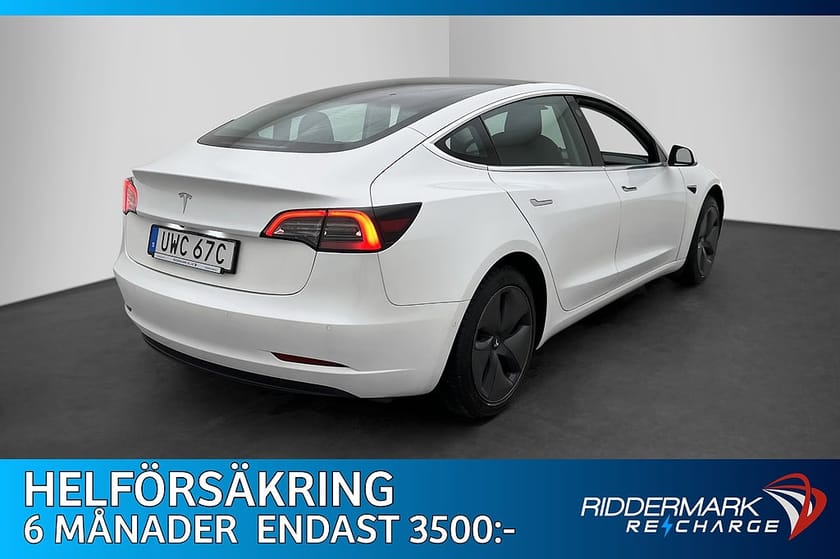 Bild 4 av Tesla Model 3 Standard Range Plus Svensksåld Autopilot Pano