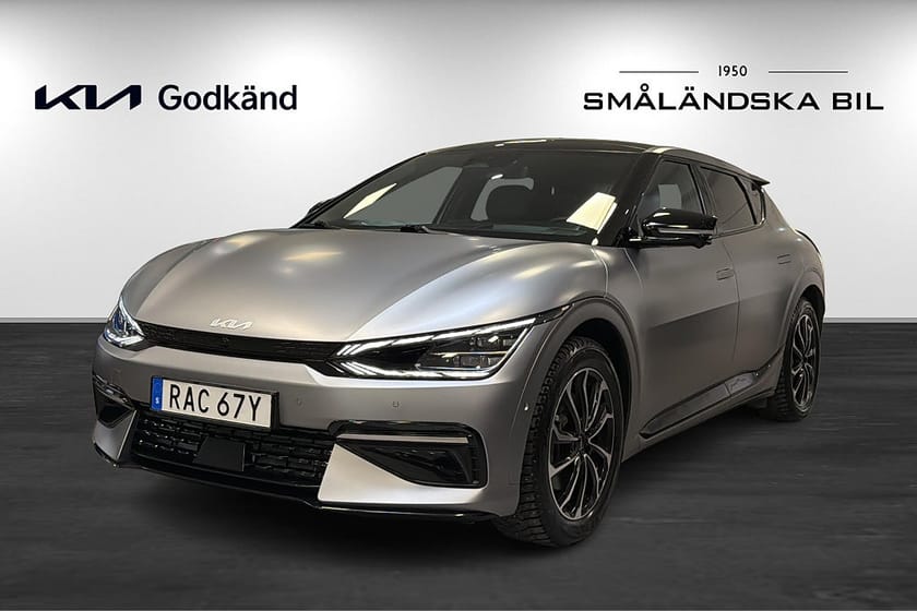 Bild 1 av Kia EV6 77.4 kWh AWD GT-Line SOLLUCKA Drag 325hk