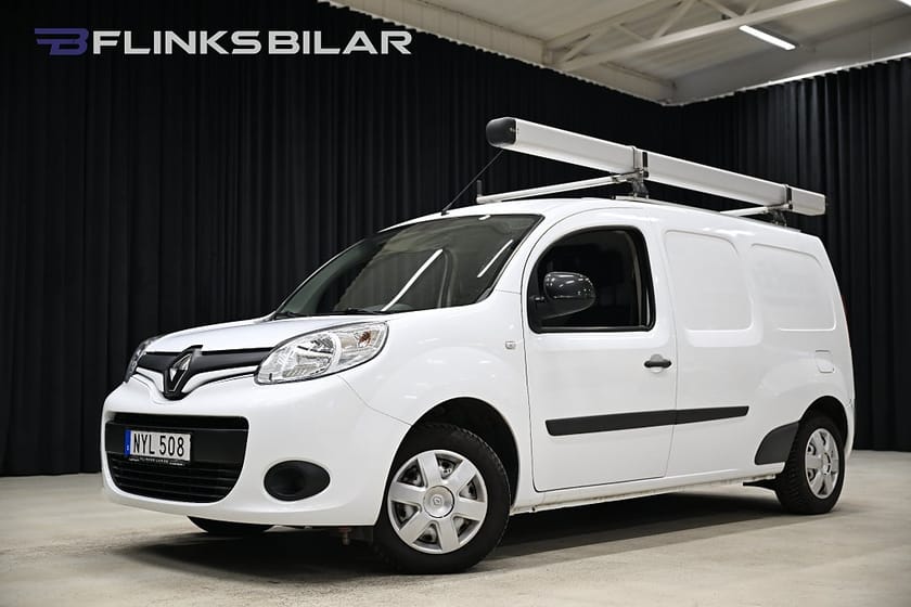 Bild 1 av Renault Kangoo Express Maxi 90HK Inredd|Drag|Värmare|GPS|Backkamera|Pipetube