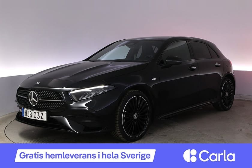 Bild 1 av Mercedes-Benz A 250 e AMG Kamera BSM Burmester Rattvärme