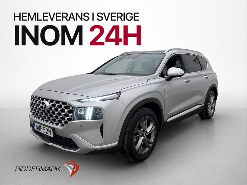 Bild 3 av Hyundai Santa Fe PHEV Advanced 7-Sits Pano Skinn 360°  HuD