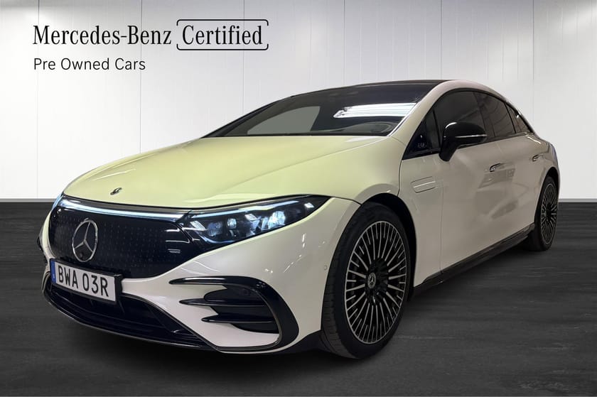 Bild 1 av Mercedes-Benz EQS 580 4MATIC AMG / Drag / HUD / RattVä / Panorama