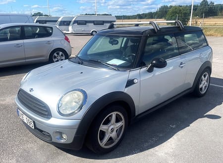 MINI Cooper Clubman 120 HK Motorlampan lyser REPOBJEKT