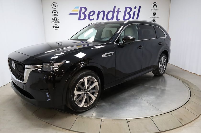 Bild 5 av Mazda CX-80 PHEV 4WD 7-sits /Takumi Plus/ Glastak/ Vitt Nappaläder