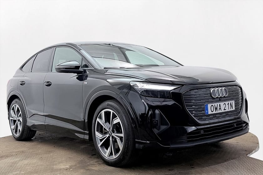 Bild 4 av Audi Q4 40 Sportback e-tron S Line Comfort Drag Kamera SONOS Assist+