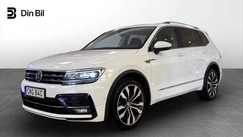 Bild 1 av Volkswagen Tiguan Allspace 7-sätes R-line 2.0 TDI 4M 190hk | 7-sits | Värmare | Drag