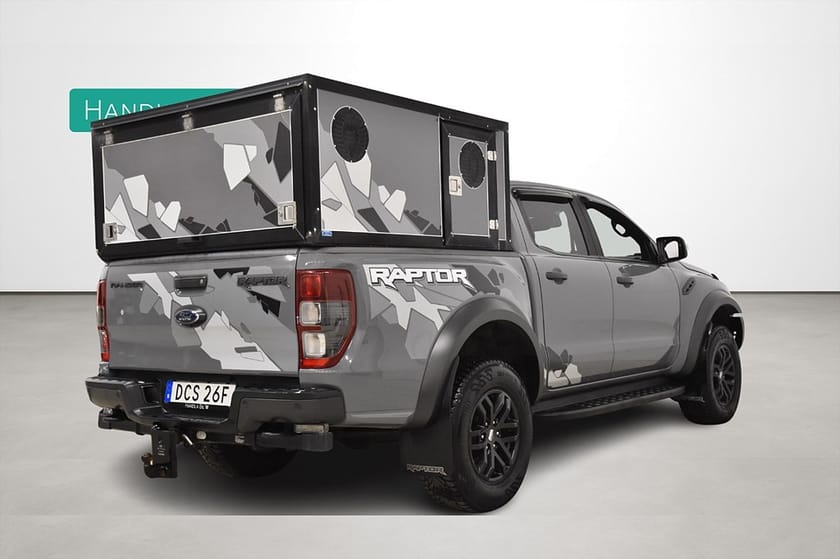 Bild 5 av Ford Ranger Raptor WT-metall kåpa 3+1 D-Värm Drag Moms