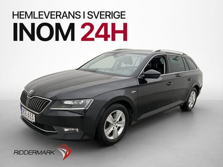 Škoda Superb Kombi Skoda 2.0 TDI 4x4 L&K Värm Canton Kamera CarPlay Drag