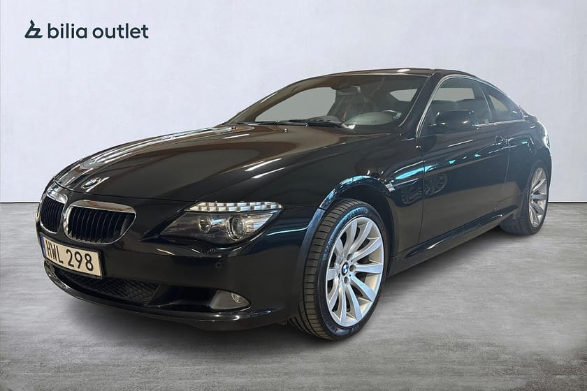 Bild 1 av BMW 630i Coupé 630 272hk / Navi / Elstolar / Skinn / Hi-Fi