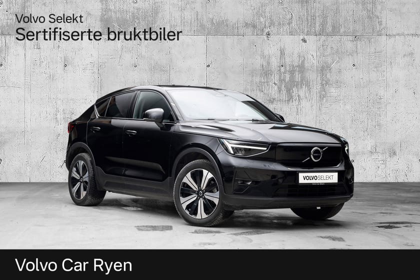 Bilde 1 av Volvo C40 Recharge Twin motor El. Ultimate 408Hk. Godt utstyrt!