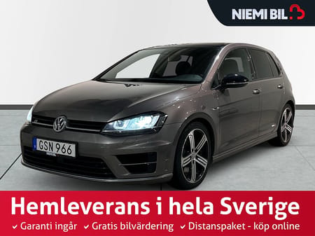 Volkswagen Golf  R 5-dörrars 300hk 4M Pano Mvärm CarPlay Kamera GPS SoV