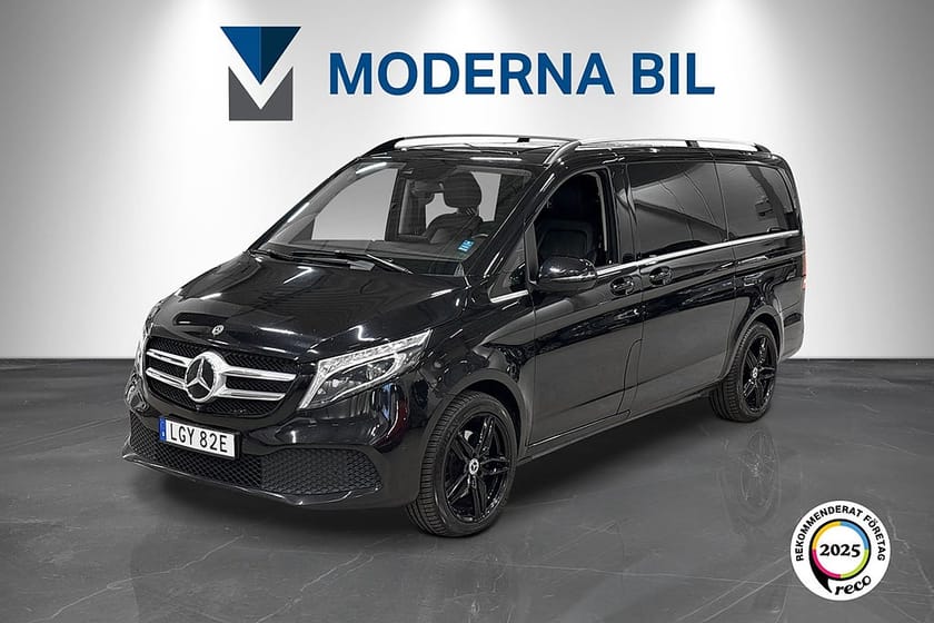Bild 1 av Mercedes-Benz V 300d 4MATIC 3.2t 9G-Tronic Avantgarde Skinn Moms Nyservad