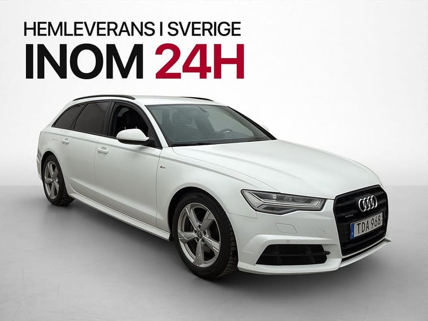 Bild 1 av Audi A6 Avant 2.0 TDI Quattro 190hk S-Line D-Värmare Drag Navi