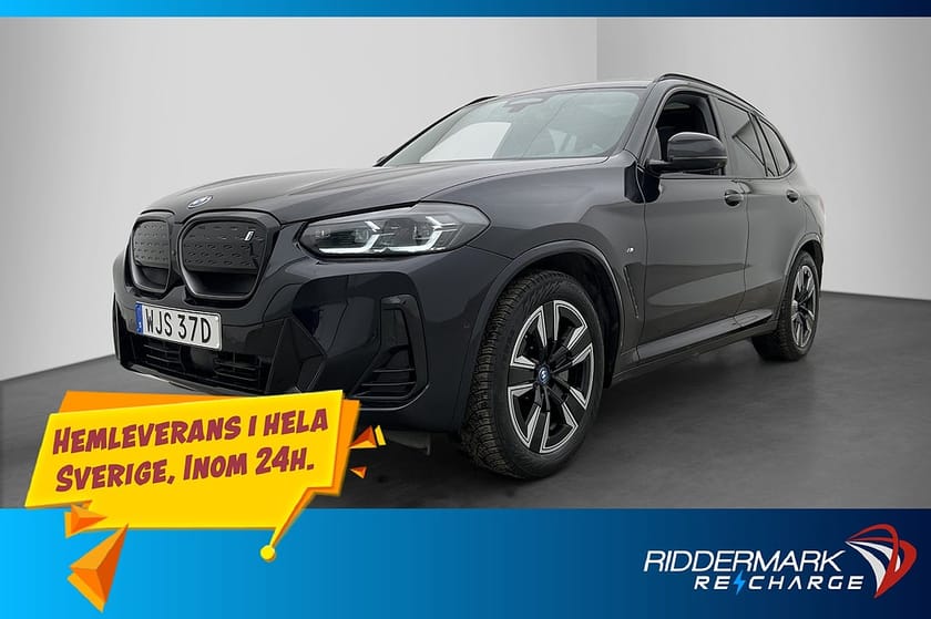 Bild 1 av BMW iX3 Charged Plus Värmare M Sport Pano HUD 360° H/K Drag