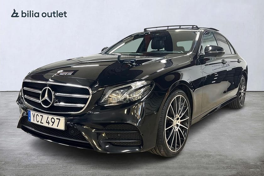 Bild 1 av Mercedes-Benz E 220 d AMG Night 194hk Panorama Navi 360°