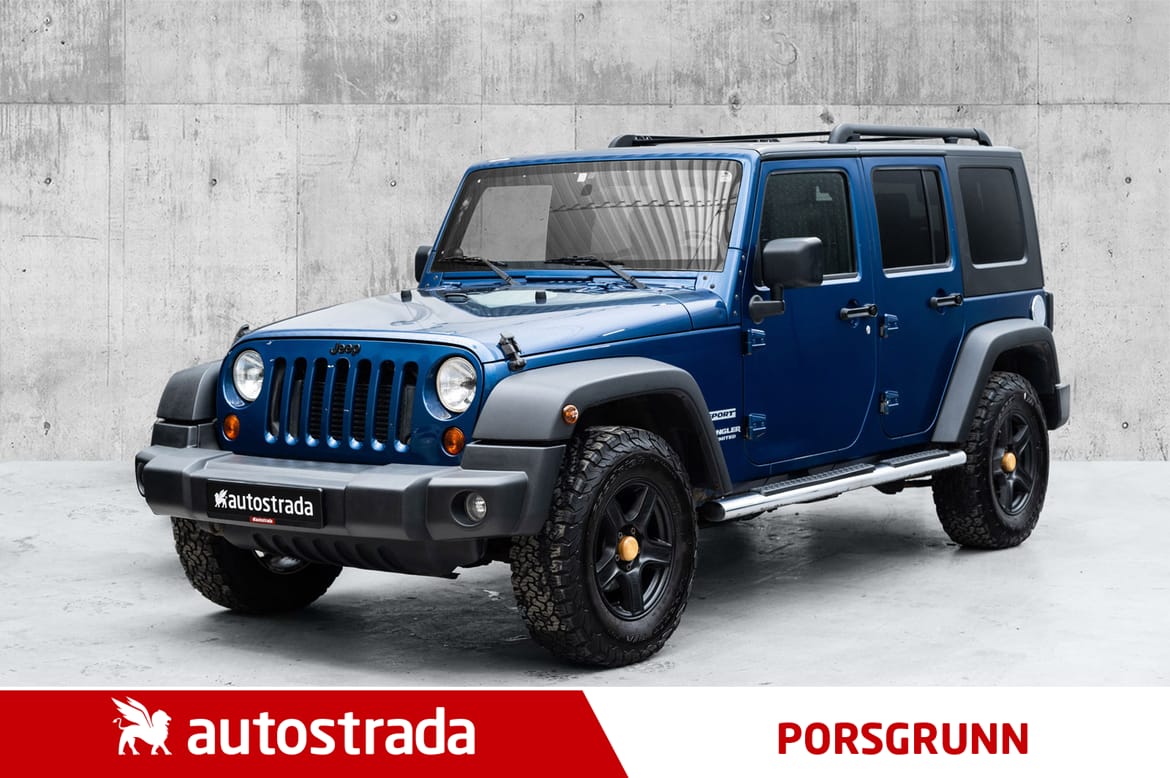Jeep Wrangler Unlimited 2.8 4WD Automatisk, 5-trinn, 177hk, 2009