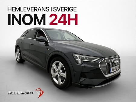 Audi e-tron 55 quattro 408hk Luftfjädring Kamera Skinn