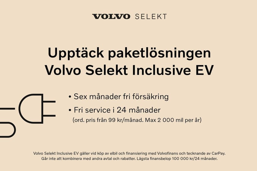 Bild 2 av Volvo XC40 Recharge Single Motor Core Rattvärme Selekt