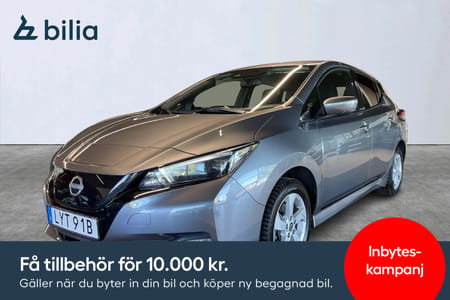 Nissan Leaf e+ 59 kWh N-Connecta/V-Hjul/Rattvärme/3,95%