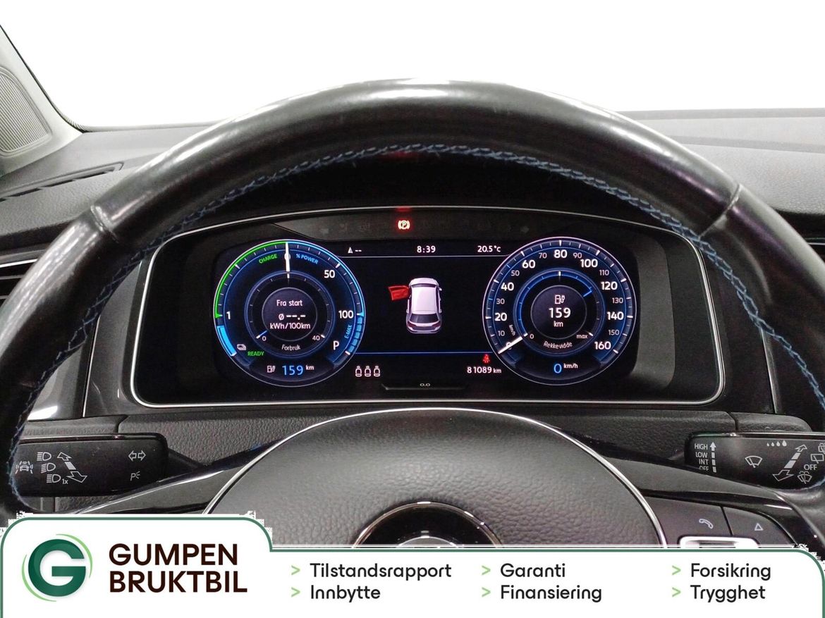 Volkswagen e-Golf, 136hk, 2017