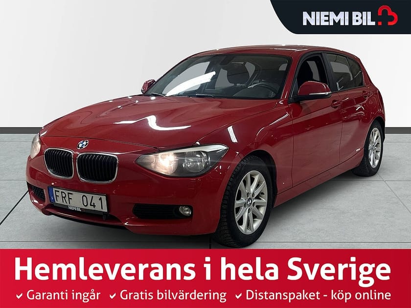 Bild 1 av BMW 118d xDrive 118 143hk Motorvärmare Dragkrok P-sens S&V-däck