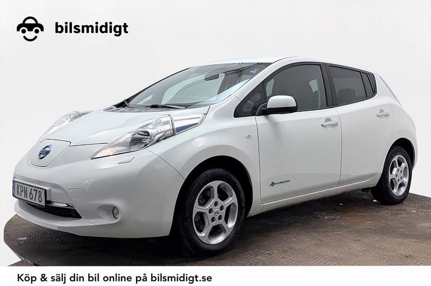 Bild 1 av Nissan Leaf 24 kWh Navi Kamera Värmepump Cockpit Keyless 109hk