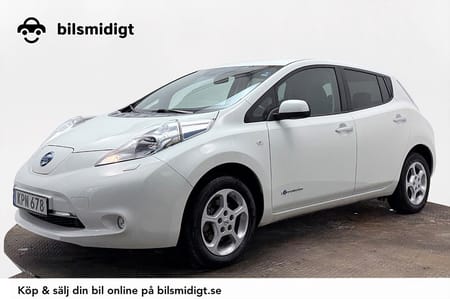 Nissan Leaf 24 kWh Navi Kamera Värmepump Cockpit Keyless 109hk