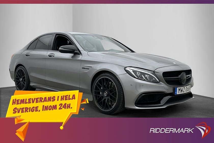 Bild 1 av Mercedes-Benz AMG C 63 Burmester Head-up Kamera Sportavgas
