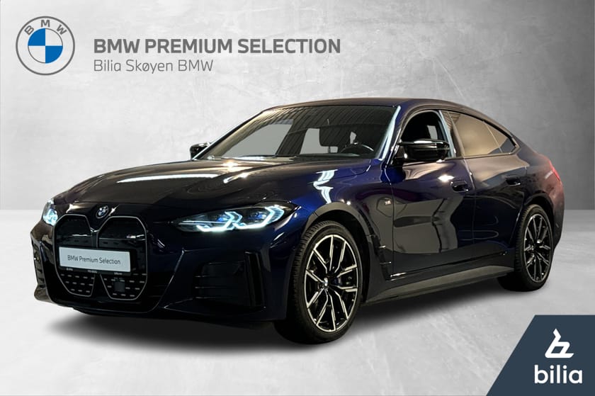 Bilde 1 av BMW i4 M50 xDrive Gran Coupé Fully Charged, Laser, H/K, El-Seter, Adp-Cruise