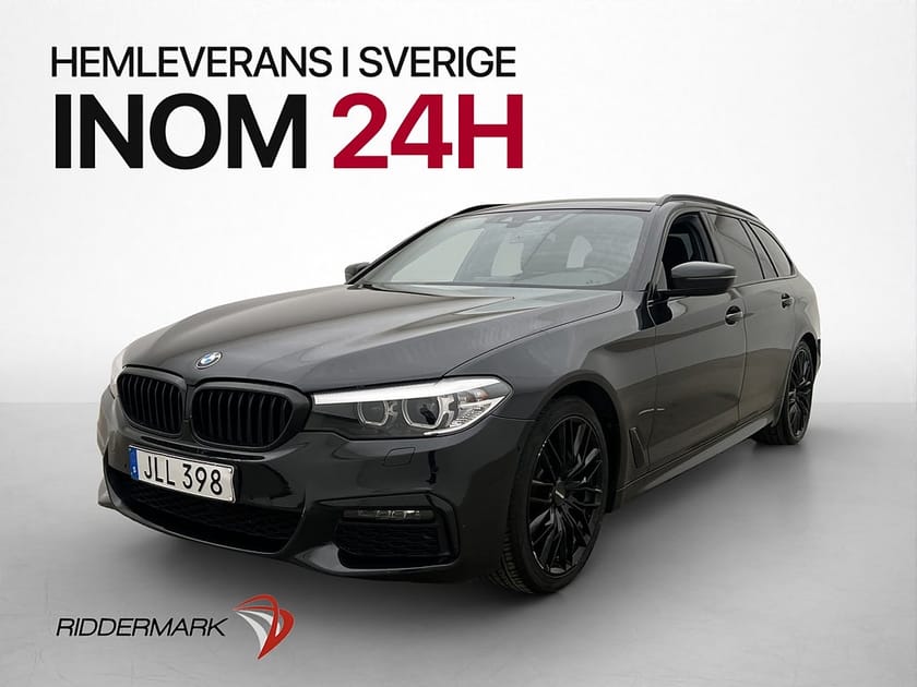 Bild 1 av BMW 520d Touring 520 190hk M Sport B-Kamera Navi Dragkrok