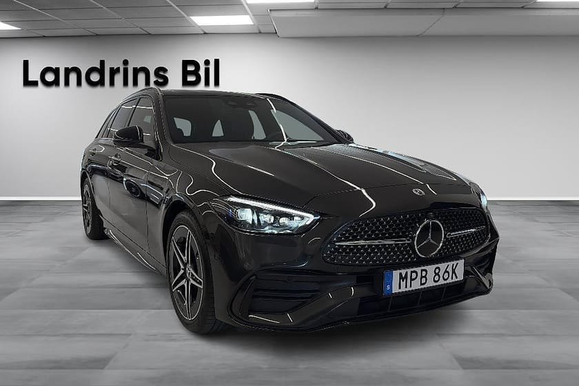 Bild 3 av Mercedes-Benz C 300 T de 4MATIC 4MATIC,Drag,HUD,AMG premium,MOMS
