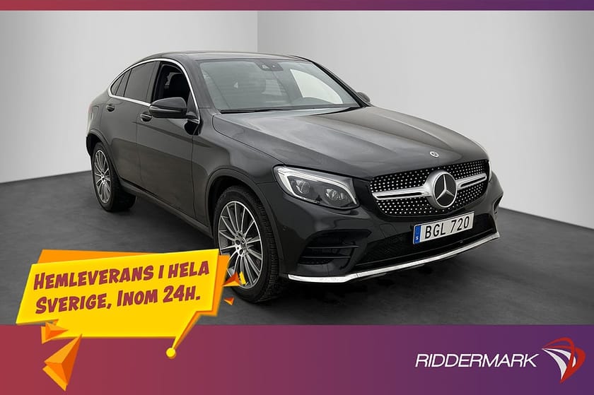 Bild 2 av Mercedes-Benz GLC 250 Coupé 4MATIC 211hk AMG Pano Burmester